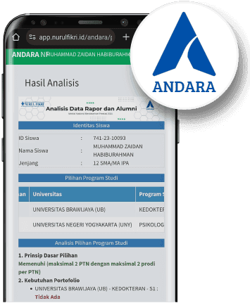 Analisis Data Raport dan Alumni (ANDARA)